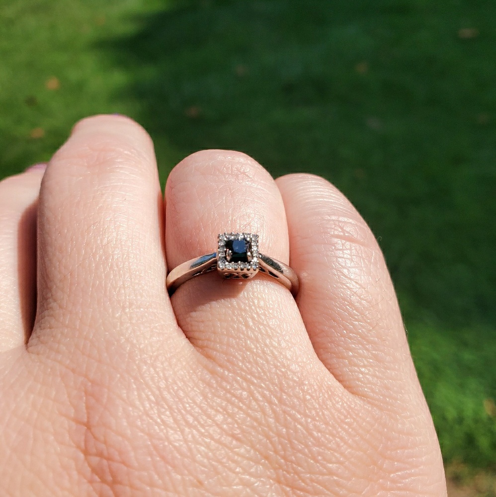 Black Diamond Ring